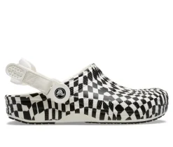 Hot Crocs Work Adults' Classic Work Graphic Slip Resistant Clogs