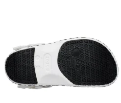 Hot Crocs Work Adults' Classic Work Graphic Slip Resistant Clogs