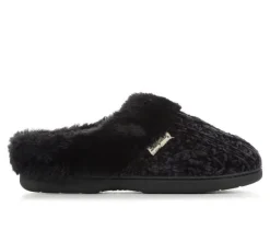 Clearance Dearfoams Cable Knit Chenille Slippers