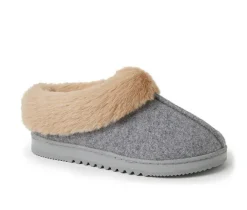 Hot Dearfoams Chloe Soft Knit Clog Slippers