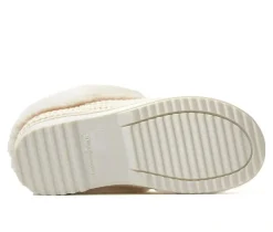 Clearance Dearfoams Hannah Festive Knit Clog Slippers