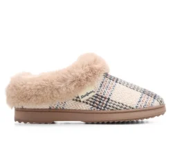 New Dearfoams Hannah Festive Knit Clog Slippers