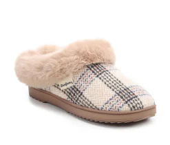 New Dearfoams Hannah Festive Knit Clog Slippers