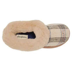 New Dearfoams Hannah Festive Knit Clog Slippers