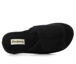 Discount Dearfoams Mickey Terry Adjucstable Slide