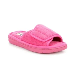 Discount Dearfoams Mickey Terry Adjucstable Slide