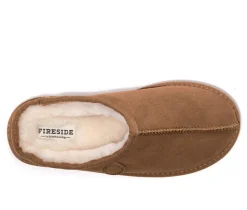 Outlet Fireside by Dearfoams Greta Genuine Shearling Clog Slippers