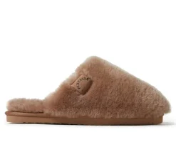 Outlet Fireside by Dearfoams Women's Shelly Beach Shearling Scuff Slippers
