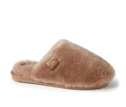 Outlet Fireside by Dearfoams Women's Shelly Beach Shearling Scuff Slippers