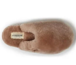Outlet Fireside by Dearfoams Women's Shelly Beach Shearling Scuff Slippers