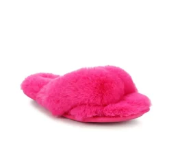 Clearance Jessica Simpson High Plush Knot Slide