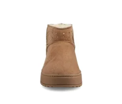 Sale Journee Collection Tarla Slipper Booties