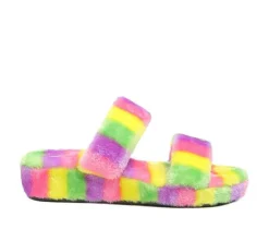 Outlet London Rag Smoothie Slipper Sandals