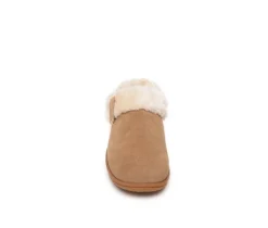 Clearance Minnetonka Camp Collar Scuff Slippers
