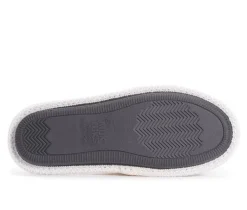 New MUK LUKS Ada Micro Chenille Criss Cross Slippers