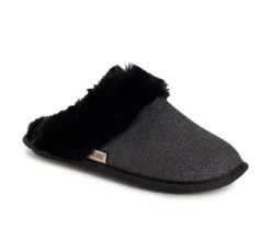 Hot MUK LUKS Angled Sparkle Scruff Slippers