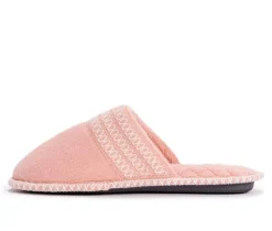 Online MUK LUKS Cathy Micro Chenille Closed Toe Slipper