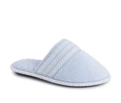 Sale MUK LUKS Cathy Micro Chenille Closed Toe Slipper