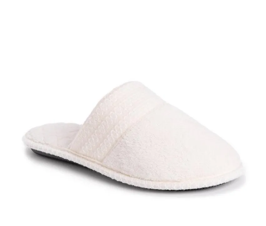 Online MUK LUKS Cathy Micro Chenille Closed Toe Slipper