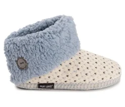 Hot MUK LUKS Melinda Cuff Boot Slippers