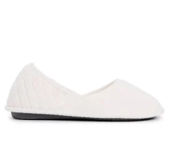 New MUK LUKS Women's Beverly Micro Chenille Slip-on Slippers