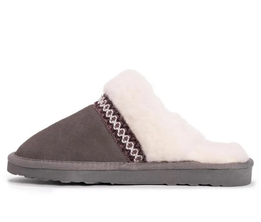 Best MUK LUKS Women's Dawn Suede Scuff Slippers