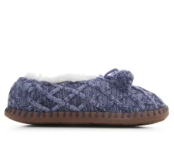 New MUK LUKS Women's Knit Ballerina Slippers