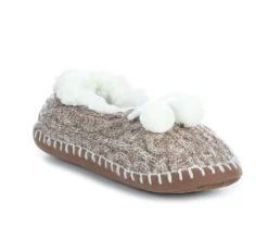Sale MUK LUKS Women's Knit Ballerina Slippers