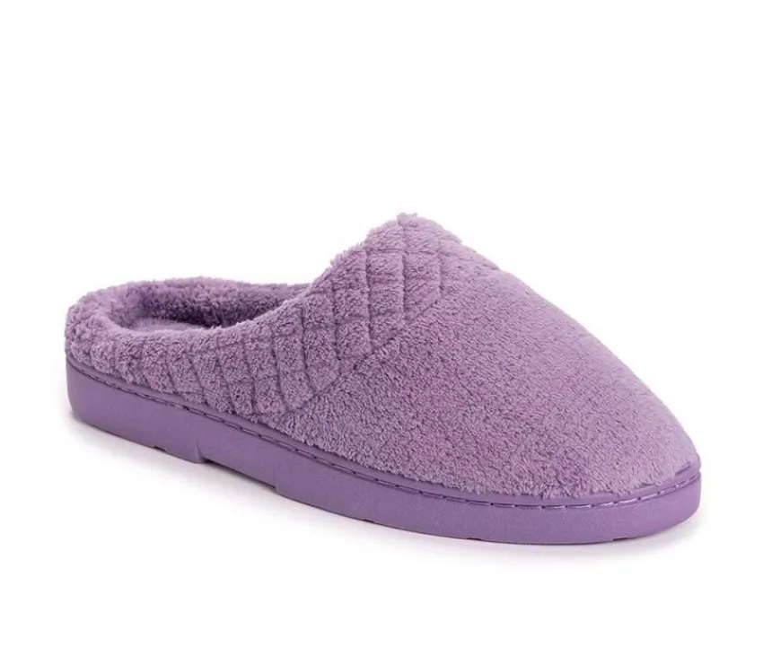 Clearance MUK LUKS Women's Micro Chenille Clog Slippers