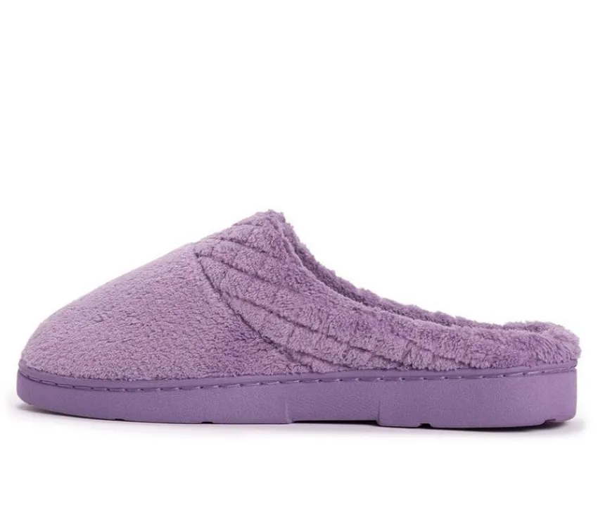Clearance MUK LUKS Women's Micro Chenille Clog Slippers