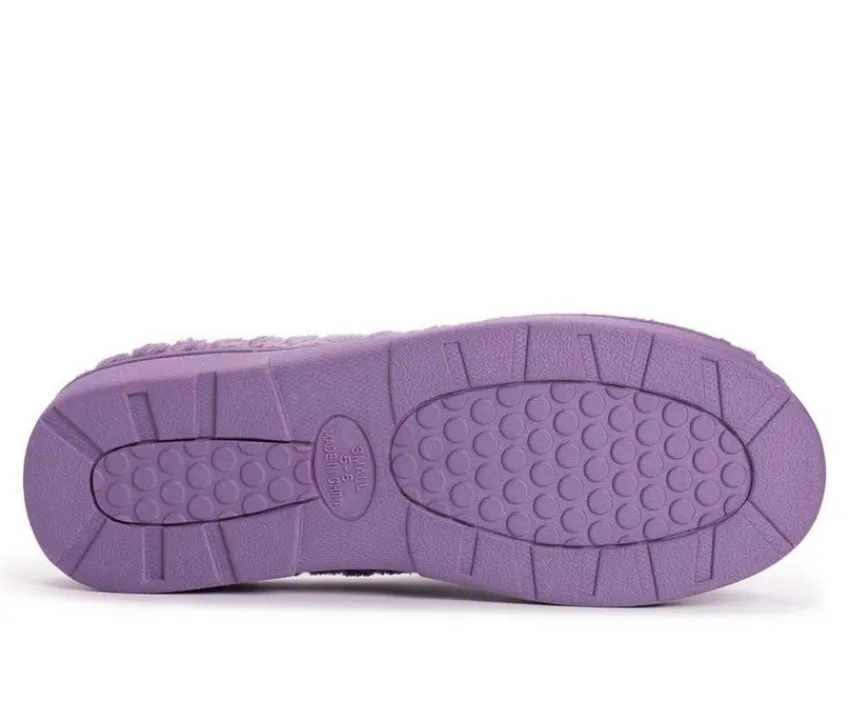 Clearance MUK LUKS Women's Micro Chenille Clog Slippers