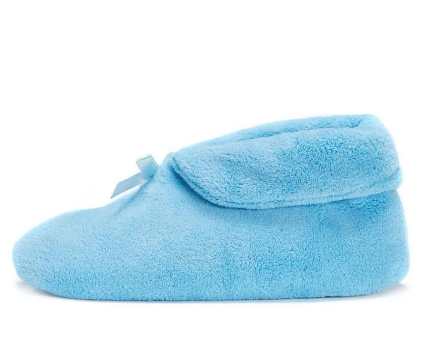 Discount MUK LUKS Women's Terry Cuff Slipper Booties