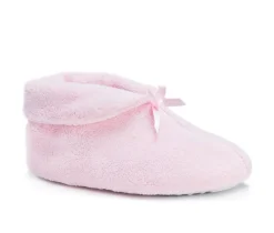 Clearance MUK LUKS Women's Terry Cuff Slipper Booties