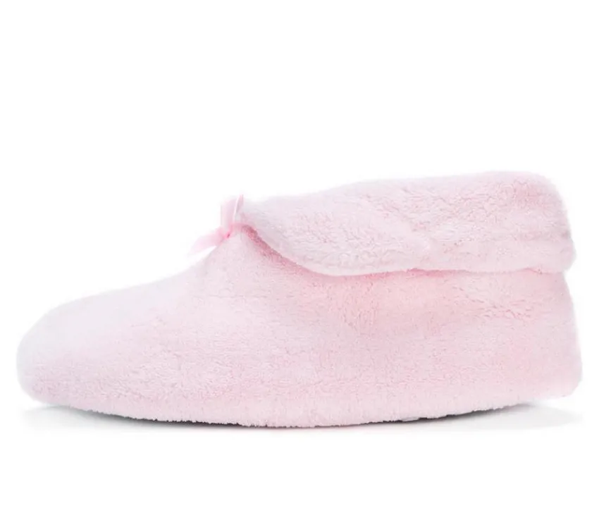 Clearance MUK LUKS Women's Terry Cuff Slipper Booties