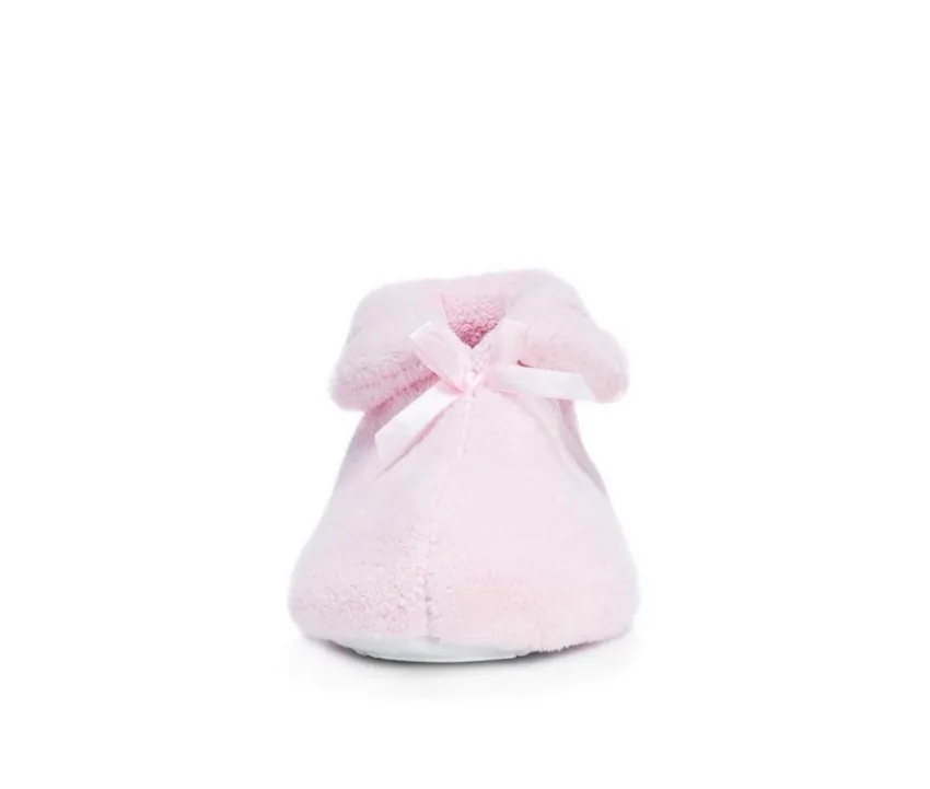 Clearance MUK LUKS Women's Terry Cuff Slipper Booties