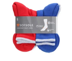 Best Sof Sole 5pack Comfort Crew