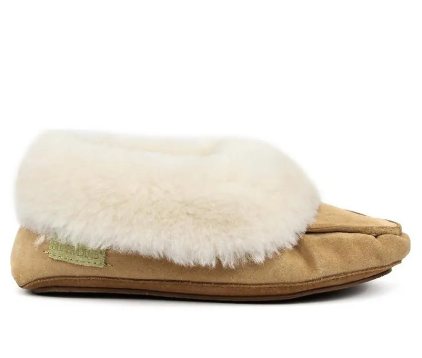 Clearance Superlamb Navajo Moccasin Slippers