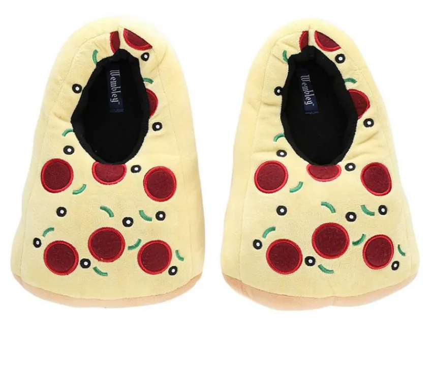 Sale Wembley ADULT PIZZA SLIPPER