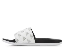 Clearance Adidas Women's Adilette Comfort Logo Sport Slides