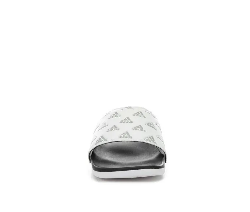 Clearance Adidas Women's Adilette Comfort Logo Sport Slides