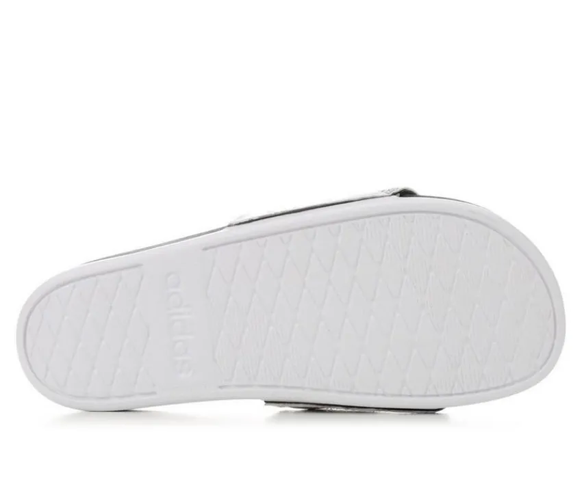 Clearance Adidas Women's Adilette Comfort Logo Sport Slides