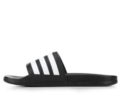 New Adidas Women's Adilette Comfort Stripe Sport Slides