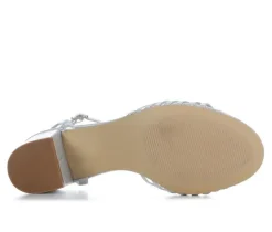 Outlet American Glamour BadgleyM Women's Essence Special Occasion Heeled Sandals