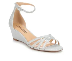 Discount American Glamour BadgleyM Women's Jemi Special Occasion Wedge Sandals