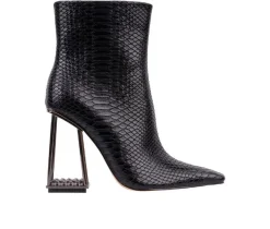 Outlet Ashley Kahen Women's Glam Heeled Booties