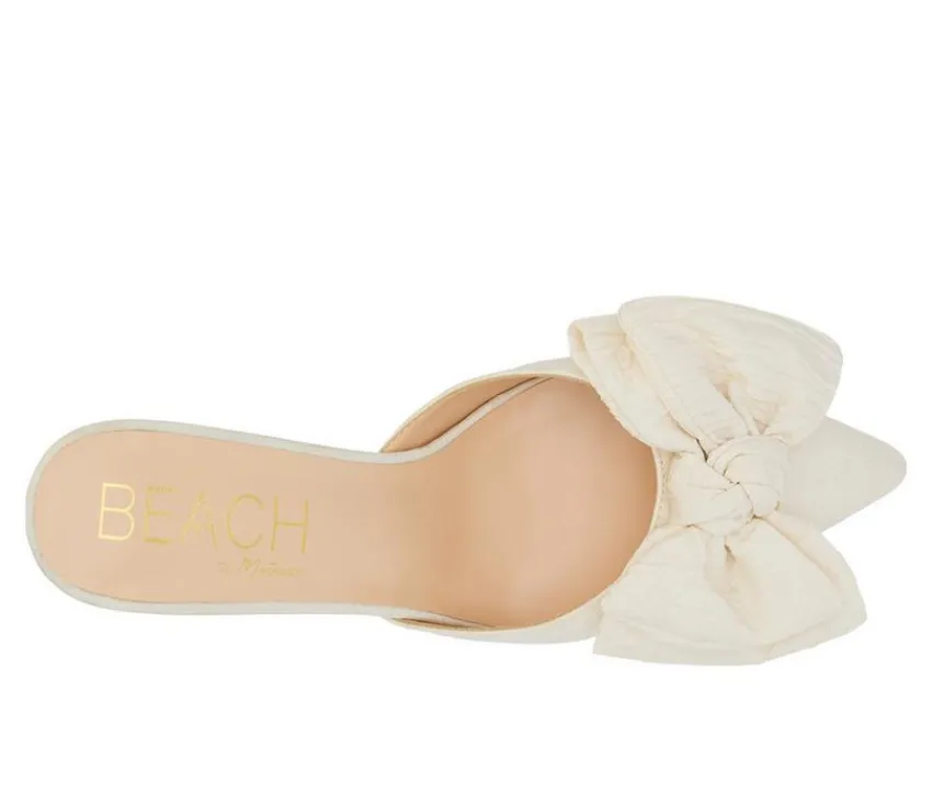 Clearance Beach by Matisse Women's Goldie Heeled Mules