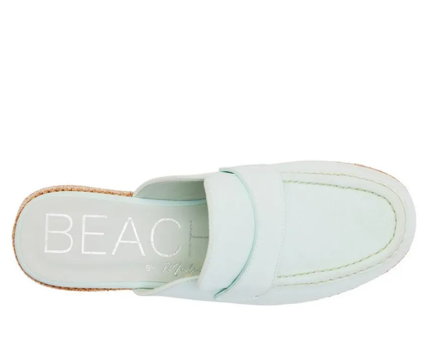New Beach by Matisse Women's Wren Platform Loafer Mules