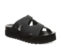 Clearance Bearpaw Women's Crux Platform Footbed Sandals