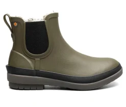 Bogs Footwear Women's Amanda Plush II Chelsea Waterproof Boots