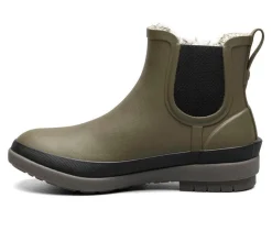 Bogs Footwear Women's Amanda Plush II Chelsea Waterproof Boots